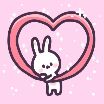 可爱的小兔子头像哇小仙女必备?