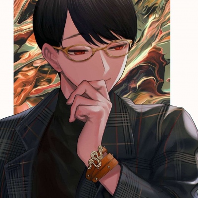 #漫画# 太太画的蛇系男子高峰君