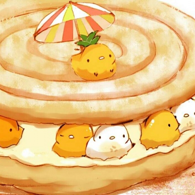 卡通食物头像   沈倦/好好生活 百事可爱