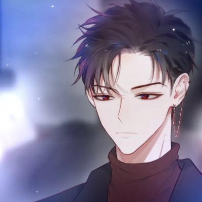 洛白:超酷动漫男头（成熟 文艺 高冷 简约动漫 个性）