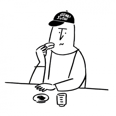 帝江:简约线条简笔画头像/简简单单蛮好的