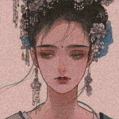 动漫优质女生古风头像。