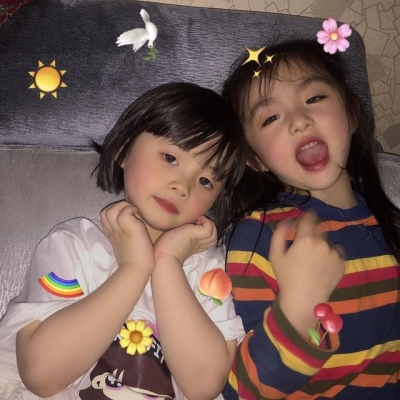 By.宿醉  搞笑萌宝闺蜜头像  你笑起来真好看像春天的花一样