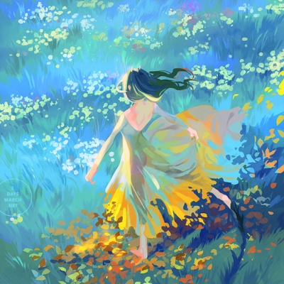 实在太好看的loika插画。