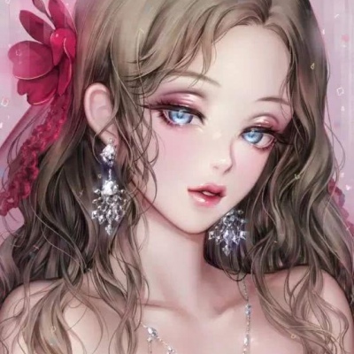 手绘女生头像·清澈的眸子