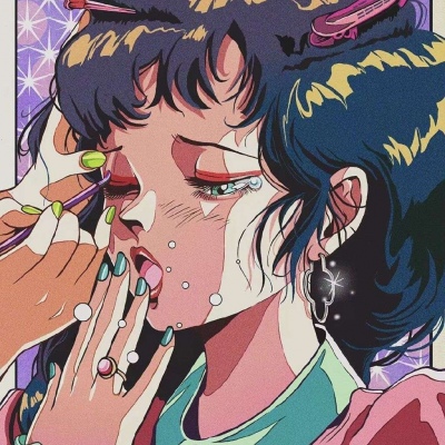 图源ins.amusement01‖复古风女生头像