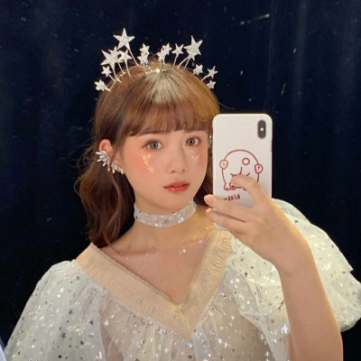 苏瓷:唯美意境女头（圣诞节 可爱 精致 少女 意境 节日）