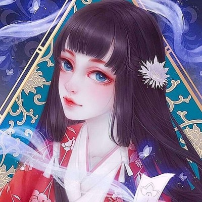 二次元和风女头  唐崎夜雨