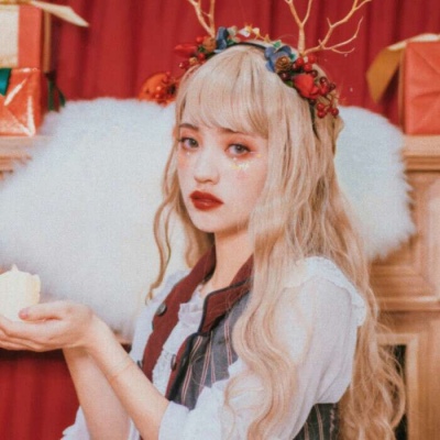 洛白:唯美意境女头（节日 意境 成熟 唯美 少女 精致）