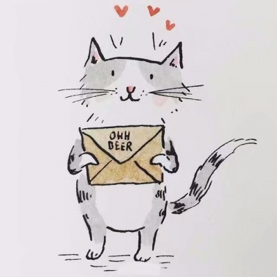 手绘小动物头像，拿走了就点个赞+收藏呗～??