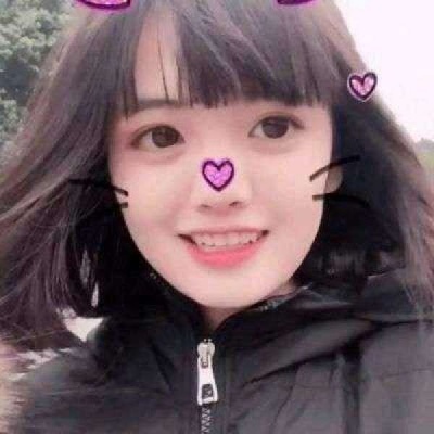 短发女生头像