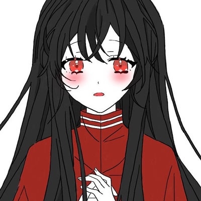 小七/红色动漫头像