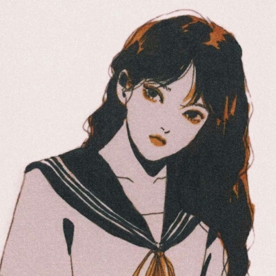 念七 手绘jk女生闺蜜头像