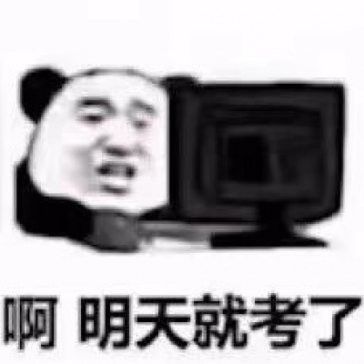 考试玩完？熊猫头