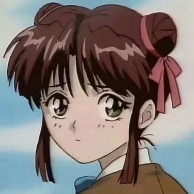 可爱女生旧漫头像