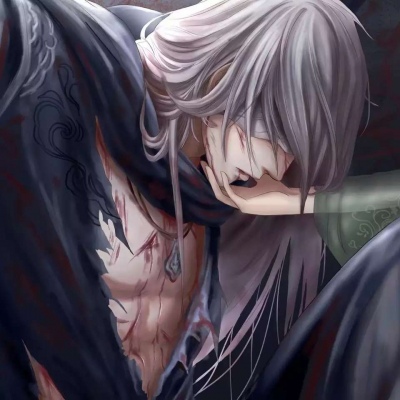 男生漫画头像  唐崎夜雨