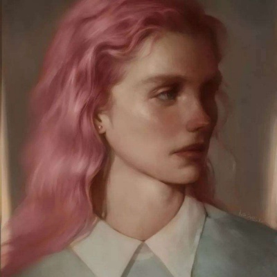 复古ins原宿风时尚可爱欧美女头