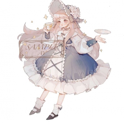 可爱唯美漫画头像  起司：无