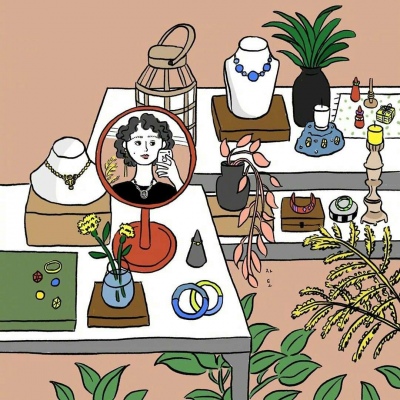 念七 动漫女生精致家居