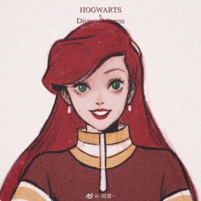 新画风的迪士尼公主，你get吗？
