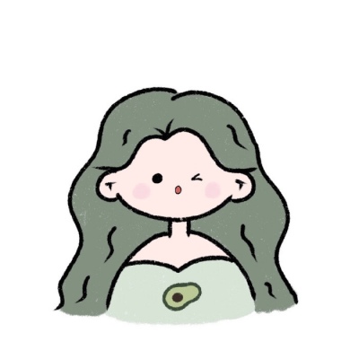 简笔画水果人物系列可爱女生团头