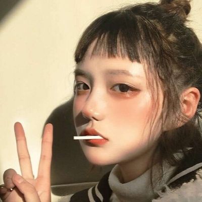 七妎：心动优质原宿风女头 你是人间惊鸿