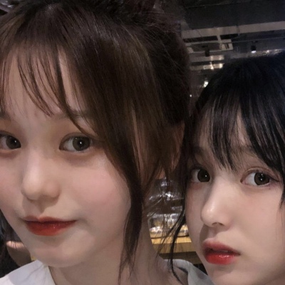 女生闺蜜头像·望喜