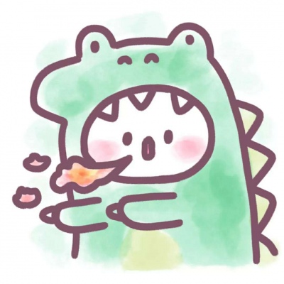 皆甜:可爱小动物头套头像/每天回家都要把不开心关在门外呀