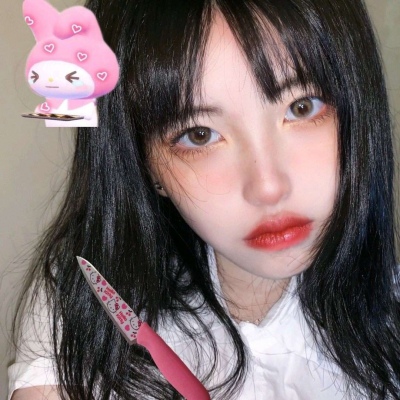 溺毙:贴纸潮流魅力风时尚女头.我想知道你的快乐是什么