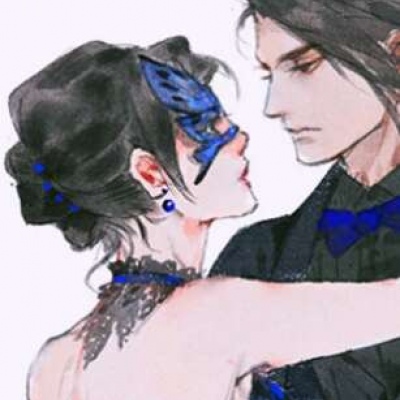 慕酒歌古风情侣头像 剑三至尊宝 白发