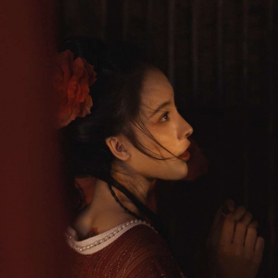 古风意境写真女头