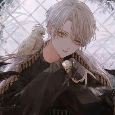 唐崎夜雨  二次元男生头像