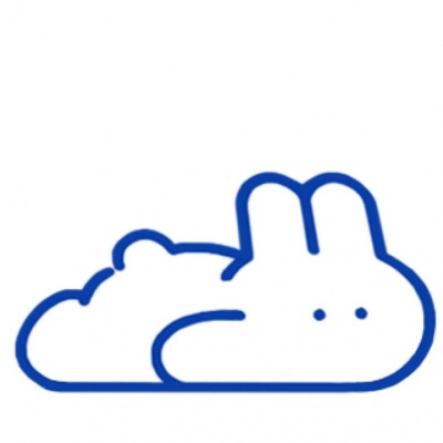 恬恬/最新蓝色兔兔表情包头像/兔兔日常