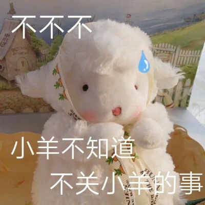 芯儿    可爱玩偶羊表情包头像