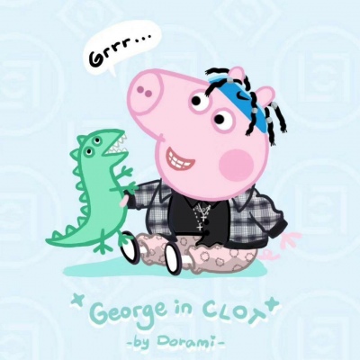 念湘./最新版社会小猪佩奇头像♡