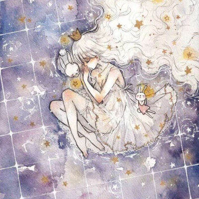 沐糖/梦幻可爱少女心动漫女图/收集人间温柔去见你