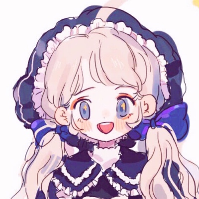 墨小白/超可爱的闺蜜头像:就算全世界与你为敌，我也会站在你这一边就