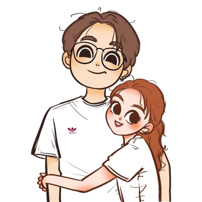 卡通情侣头像  一路走来不容易，请珍惜眼前人(●—●)好吗?