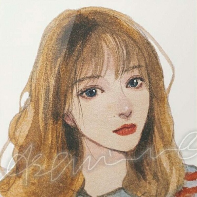 念七 动漫女生精致手绘自截