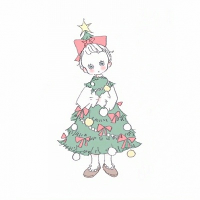 莫小昕。手绘可爱女生头像