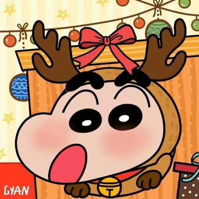 ??蜡笔小新～圣诞8人团头