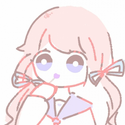 可爱手绘闺蜜头像