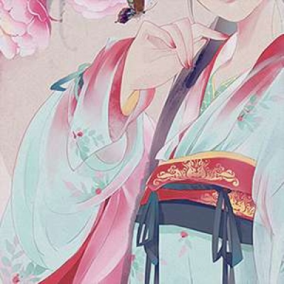 唐崎夜雨  二次元古风女生头像