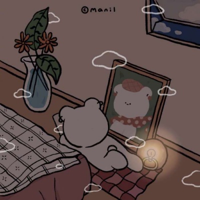 可爱小熊漫画头像  <愿你一直保持少女心>沈俞讪
