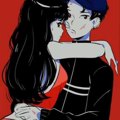 超爱这种画风带点病娇属性