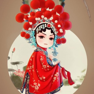 Q版京剧人物粉墨登场，国粹卖起萌来，竟然也这么可爱