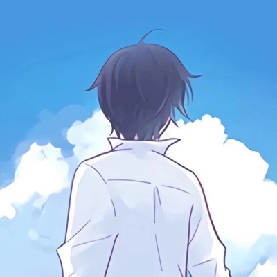 卡通动漫情侣头像·望喜