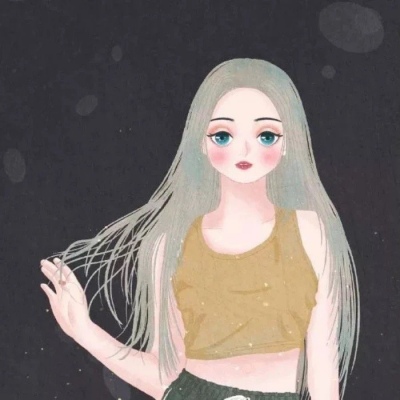 正月 女生动漫头像 简约又不失风度 闺蜜头像