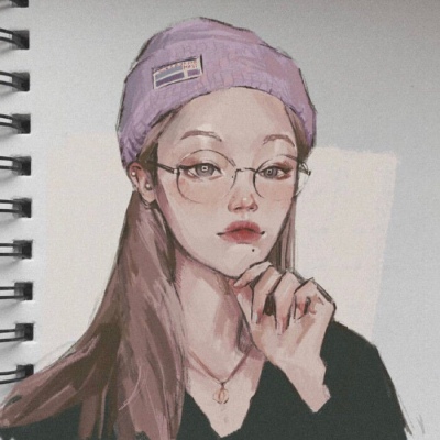 念七 帅气手绘头像女生