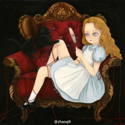 暗色爱丽丝系列女生头像